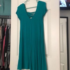 Teal Dress